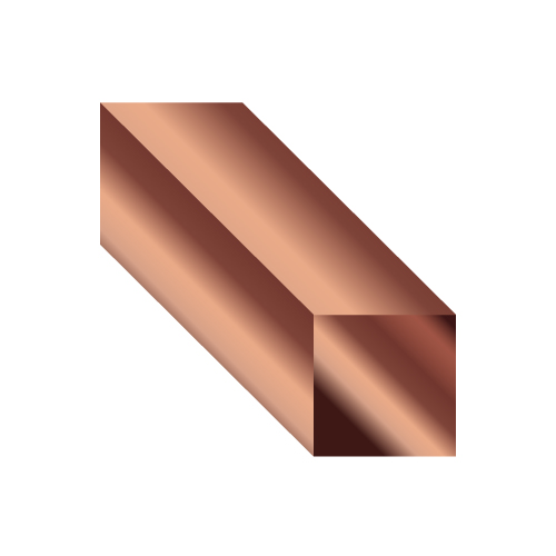 Copper Square Bar