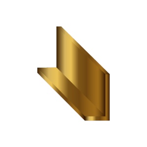Brass Angle Unequal