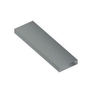 Steel & Silver Flat Bar
